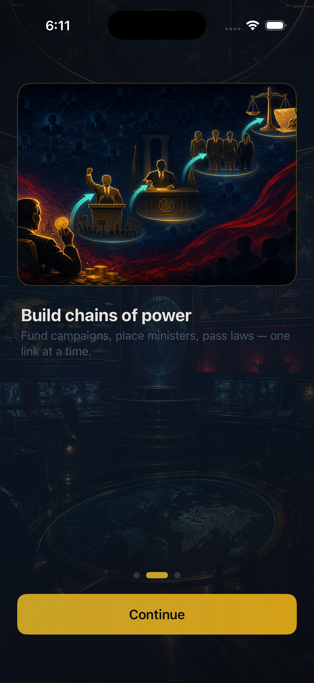 Onboarding Chains — build chains of power